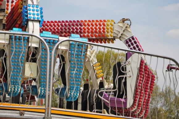 Rides were already in place over the weekend. Credit: Tom Sofield/LevittownNow.com