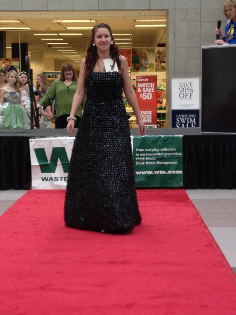 Truman Student Stuns in Fashion Recycling Show