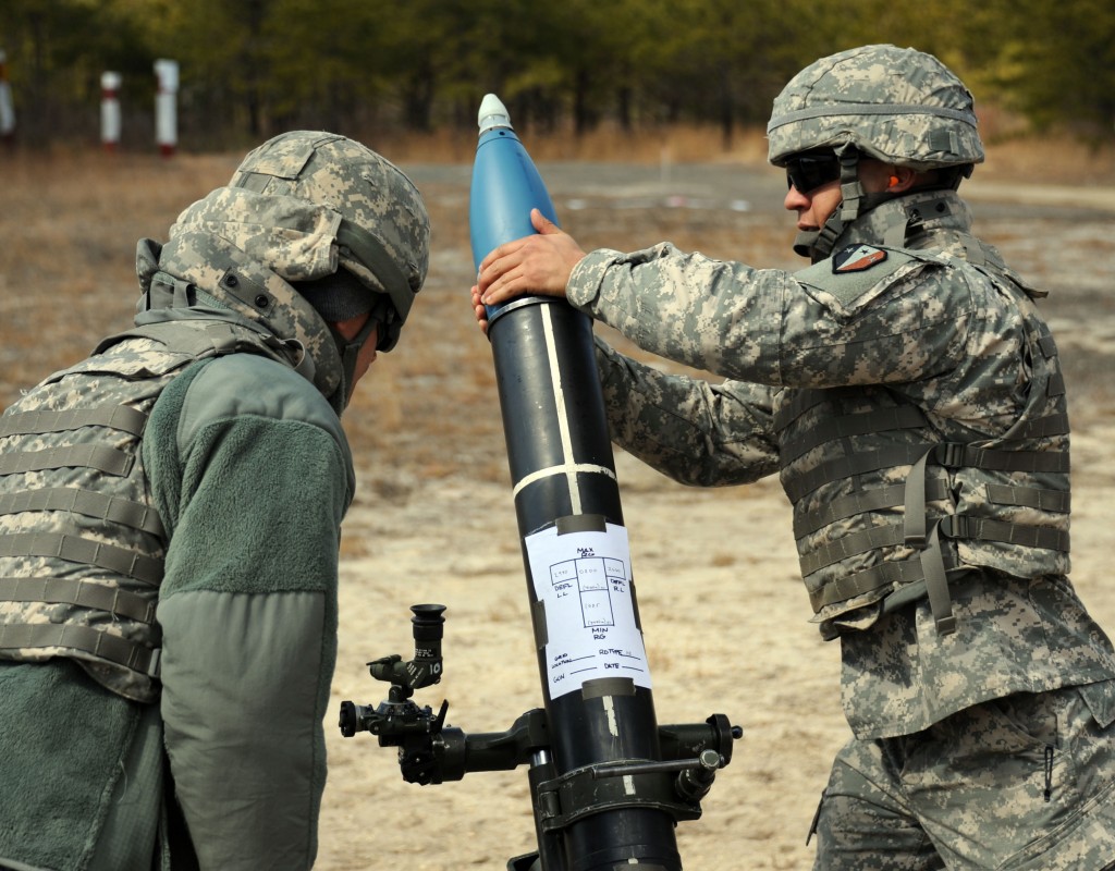 BOOM! BOOM! Military Training with Mortars