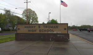 Harry S. Truman High School on Green Lane Bristol Township. Credit: Tom Sofield/LevittownNow.com