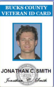 A sample Veteran ID Credit: Bucks County