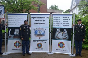 A photo of the site of the proposed Global War On Terror Memorial in Doylestown. Credit: Bucks County