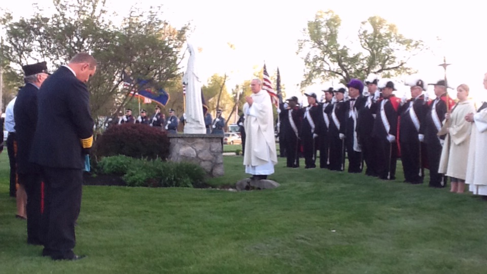 Blue Mass Held Friday for Area First Responders