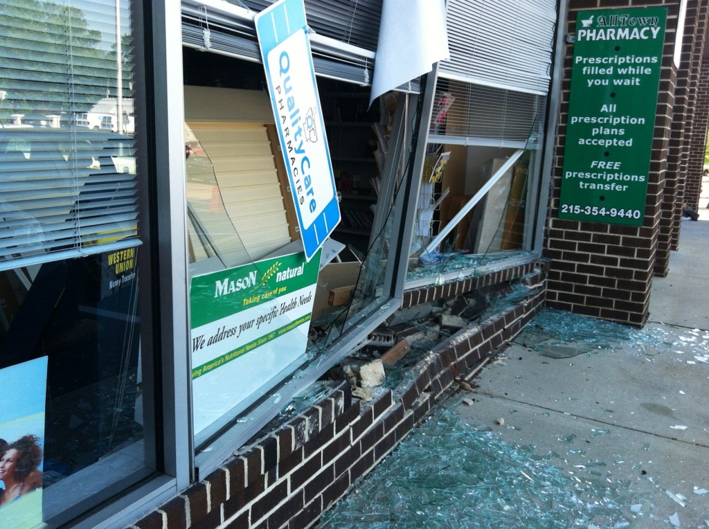 Langhorne Woman Hits Front of Feasterville Pharmacy