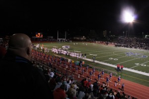 A high school football game - file photo