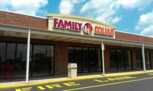 Crews worked this week to ready the new Family Dollar store near the intersection of New Falls Road and Veterans Highway (Route 413). No word yet when the store is opening. Credit: Tom Sofield/LevittownNow.com 