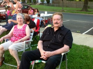 Council President Bob Lewis Jr. sits back and enjoys 'Music in The Park'
