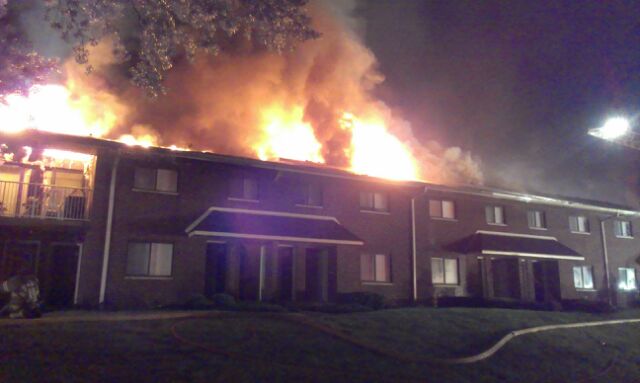 UPDATED: Fire Hits Racquet Club Apartments