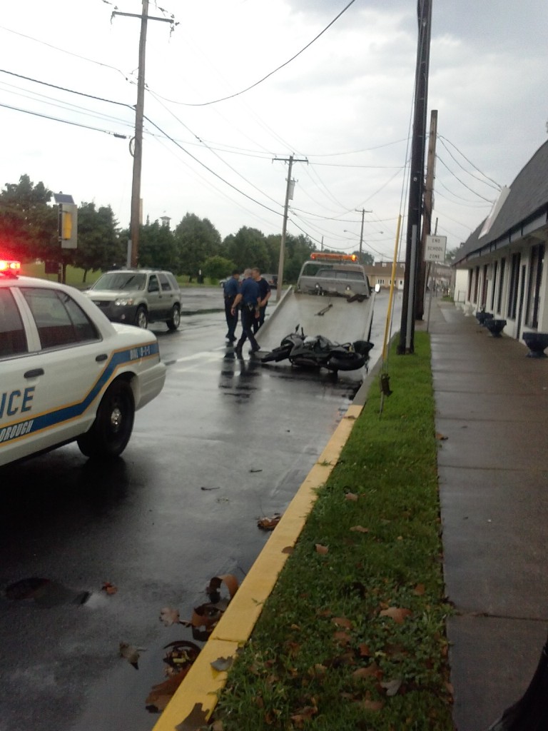 Ambulances, Helicopter Respond to Serious Motorcycle Crashes