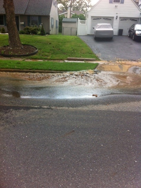 Water Main Break in Cobalt Ridge