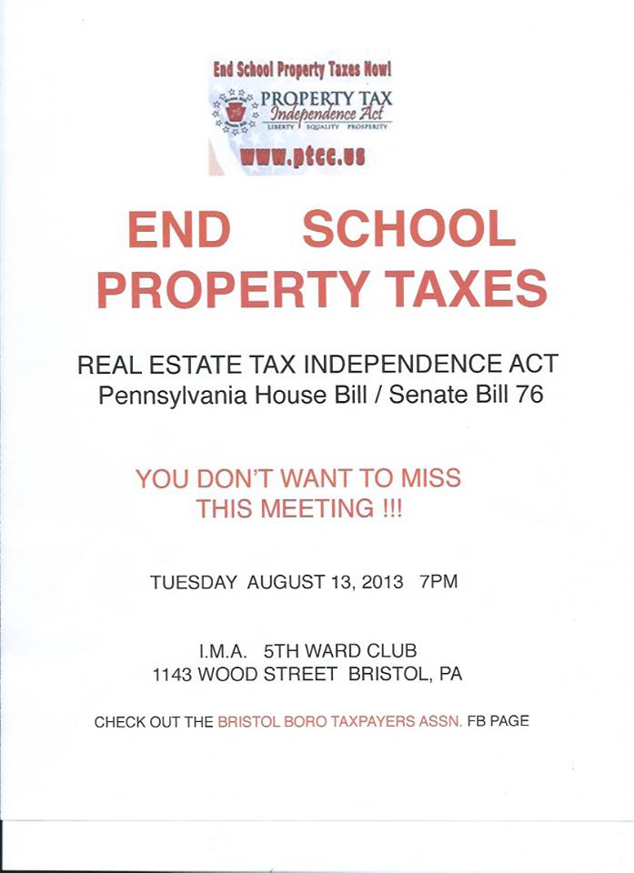 Bristol Man’s Crusade Culminates with Independence Property Tax Forum Tuesday
