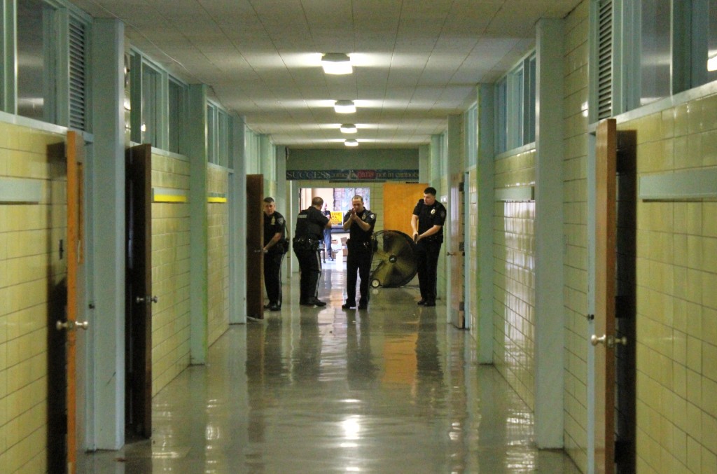 Active Shooter Training Being Held at High School