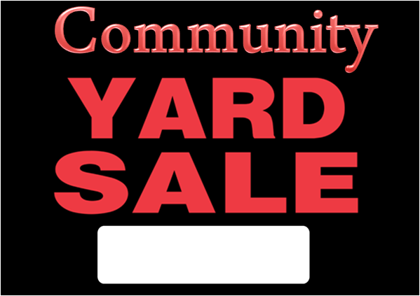 Goldenridge Holding Massive Community Yard Sale This Saturday