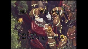 A image of the crash scene posted by Fox 29 on Twitter Credit: Twitter.com/Fox29
