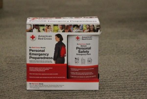 One of the Red Cross disaster kits. Credit: Tom Sofield/LevittownNow.co