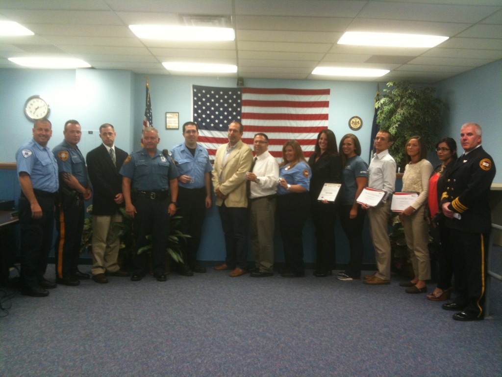 Civilians, Paramedics Honored for Saving Life