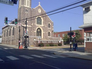 St. Ann in Bristol Borough is on the list. Credit: Jeff Bohen/LevittownNow.com