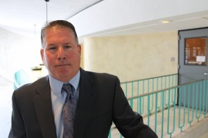 Mayoral Candidate Pat Sabatini wants an open forum to be held about the Bristol Borough Police Department  Credit: Tom Sofield/LevittownNow