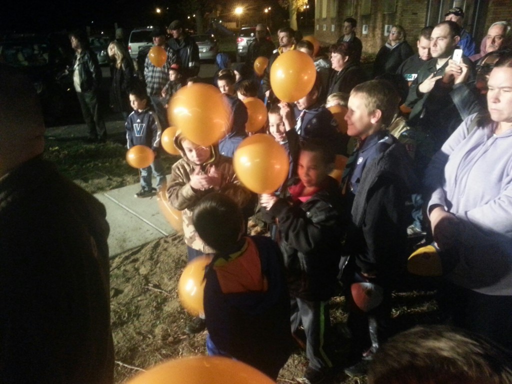 Despite Vandalism, Veterans Hold Agent Orange Balloon Release