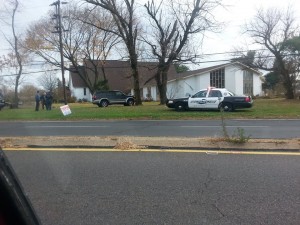 The vehicle into a tree in Falls. Credit: RaeAnn Copestakes