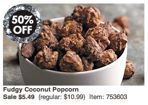 Fudgy Coconut Popcorn - Sale Price 5.49