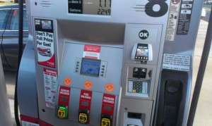 A Giant gas pump outside the Warminster store. File photo Credit: Tom Sofield/LevittownNow.com