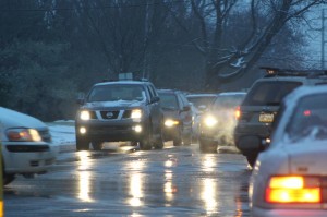 Traffic in Bristol Township. File photo Credit: Tom Sofield/LevittownNow.com
