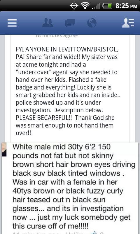 Woman Was Approached in Supermarket Lot by Off Duty Officer