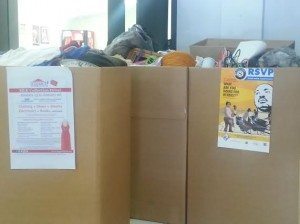Contributed: The Drive collected  over 200 pounds of donations