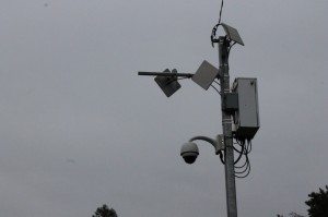 A camera in the Bloomsdale-Fleetwing section. File photo. Credit: Tom Sofield/LevittownNow.com