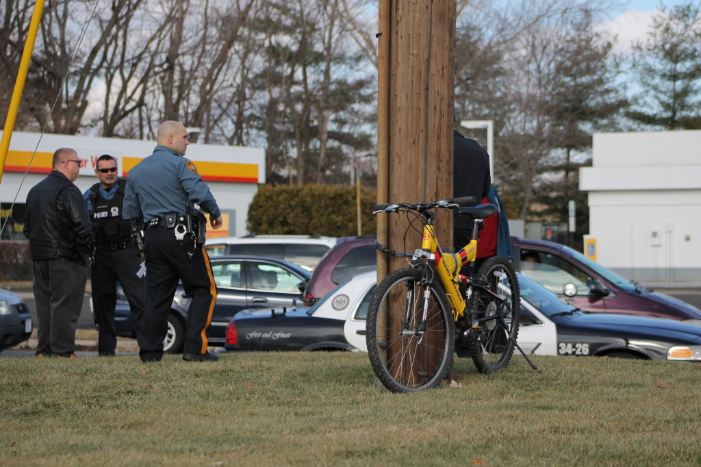 Bicyclist Transported by Ambulance After Crash