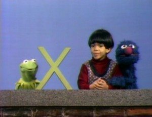 A young Debo Adegbile with Kermit and Grover so 'Sesame Street.' Credit: SesamePlaceWiki
