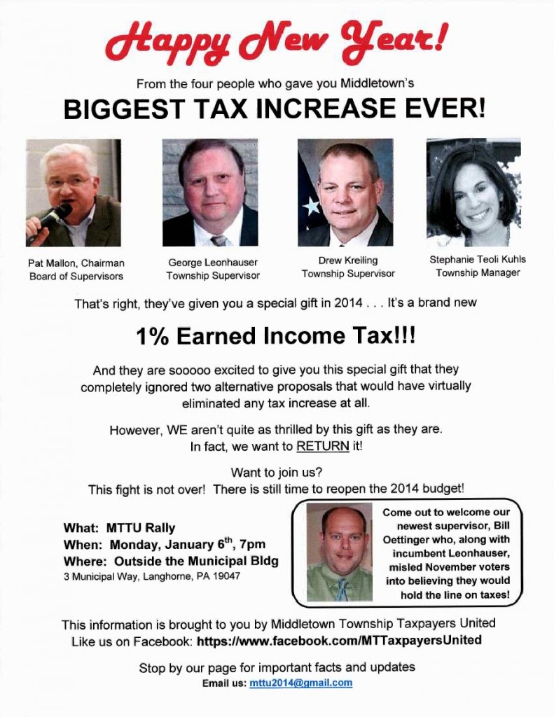 Residents to Rally Before Middletown Meeting on Monday