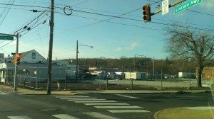 The site of the proposed Wawa. Credit: Tom Sofield/LevittownNow.com