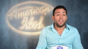 Juan Puppo being interviewed for American Idol Credit: Fox/Screengrab