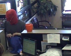 The suspect in Thursday's bank robbery. Credit: FBI