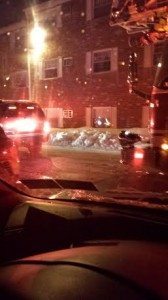 Credit: Anita Bennett  Fire crews on scene at Saturday nights fire in Croydon. 
