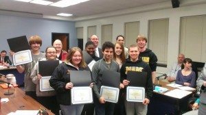 Bristol Township music art students in 2014. Credit: Tom Sofield/LevittownNow.com