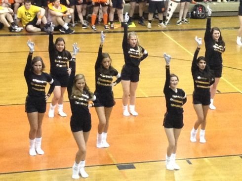 The Michael Jackson Dance performed by members of the Black Team on Saturday. Credit: Pennsbury School District
