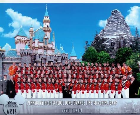 Pennsbury High School Band Does Some California Jamming