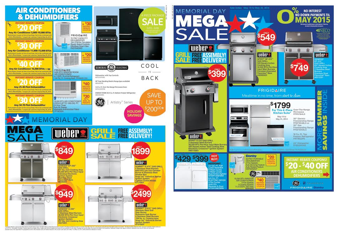 At Blonder’s Appliance Center, May Savings Are Here!