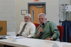 Township officials speaking. Credit: Kelly Armstrong/LevittownNow.com