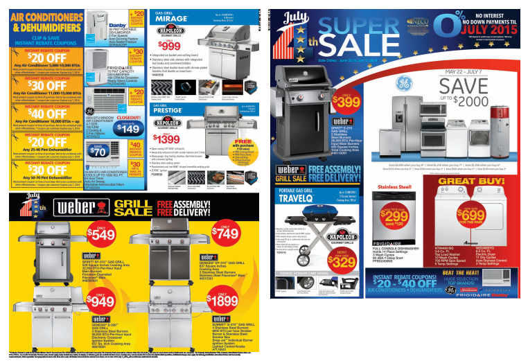 CIRCULAR: Blonder’s Appliance Center’s Independence Day Sale