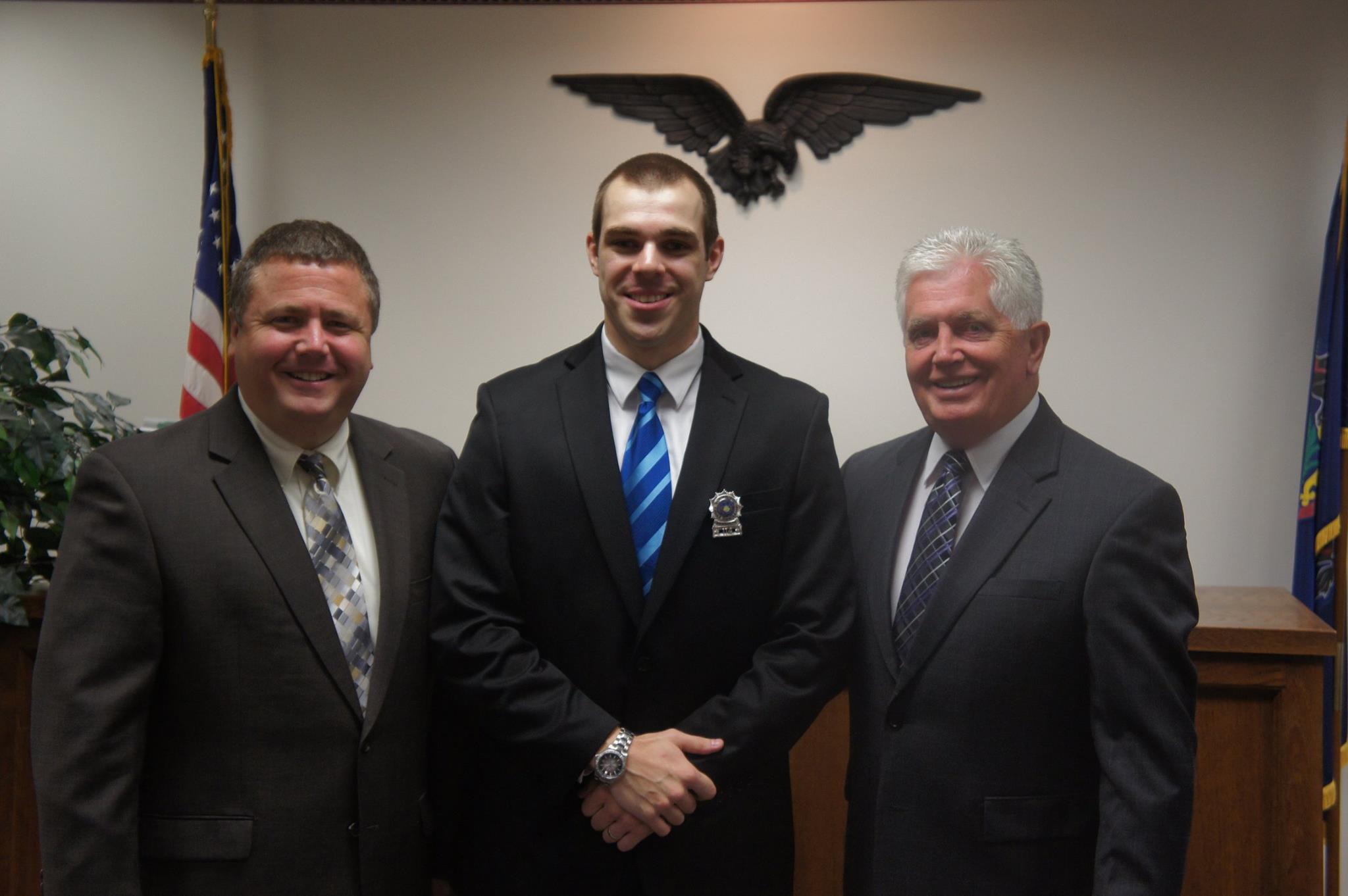 Newest Falls Twp. Police Officer Sworn In