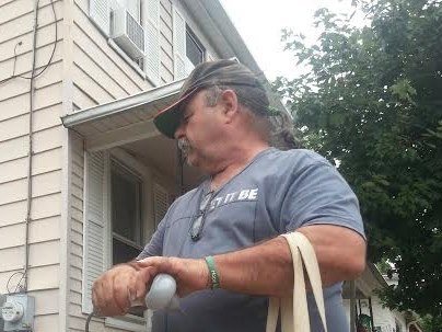 The man who made balloon animals for the kids. Credit: Jeff Bohen/LevittownNow.com