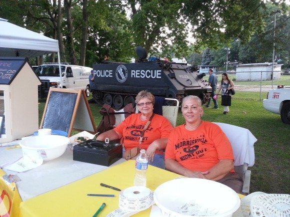 Organizers from the Morrisville Town Watch hope for more events like the NNO in the future.  Image credit: Jeff Bohen LevittownNow.com 