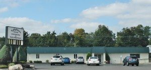 A photo of Tullytown's temporary borough hall.  Credit: Tom Sofield/LevittownNow.com