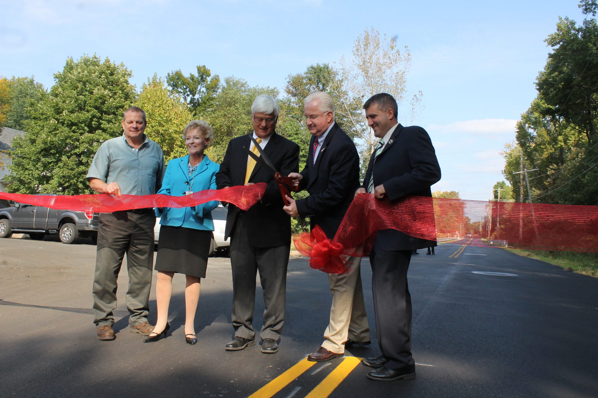 Reconstructed Big Oak Road in Middletown Reopens