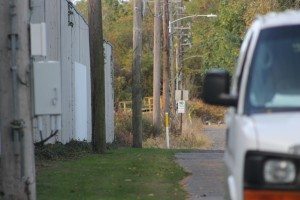 The area where the beaten man was found. Credit: Tom Sofield/LevittownNow.com