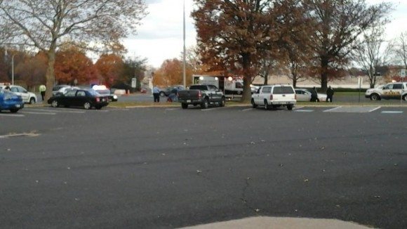A man suffered only minor injuries when the bicycle he was riding was struck by a car on Middletown Boulevard at the Oxford Valley Mall in Middletown on Tuesday. The crash happened around 4 p.m. near the Firestone and Old Lincoln Highway entrance, according to an official. A bystander said the bicyclist was taken by ambulance.   Credit: Rich Rudzinski